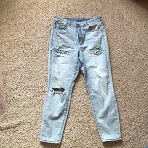 American Eagle Curvy Hi-Rise Jeggings Short 14